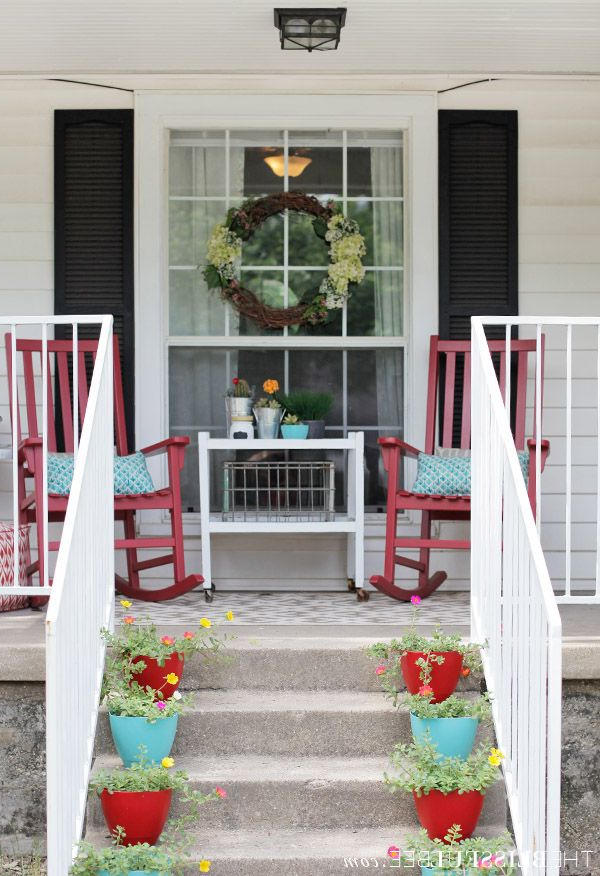 Summer Front Porch Refresh The Blissful Bee Summer