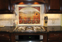 Sunflower Kitchen Backsplashes Tile Murals Kitchen Backsplash Tile Designs Kitchen