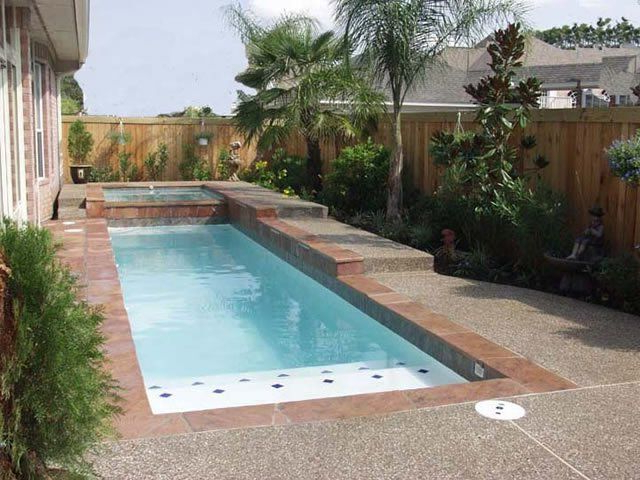 Swimming Pool For Small Backyard Katy Texas Custom Pool