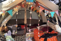 Tent Glamping Festival Camping Setup Coachella Camping