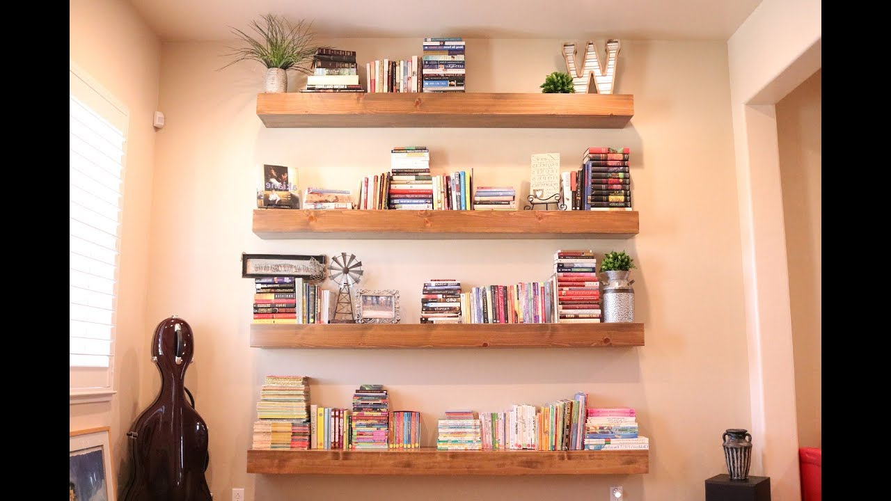 The Only Diy Floating Shelf Video Youll Ever Need