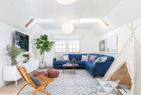 The Perfect Family Friendly Modern Boho Living Room
