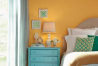 These Bedroom Walls Painted In Behrs Spiced Butternut