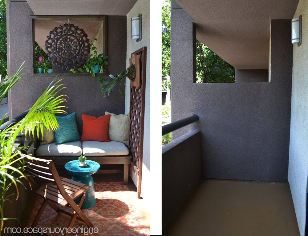 This Rental Balcony Makeover Is Full Of Small Balcony