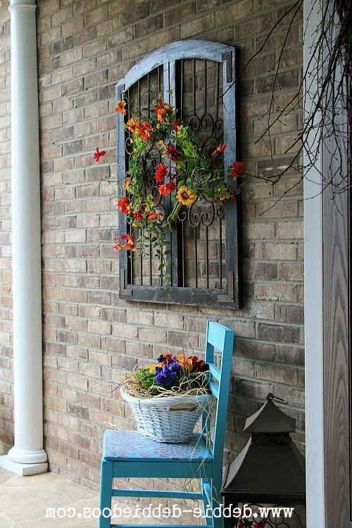 Thrifty Makeovers Take 2 Porch Decorating Front Door