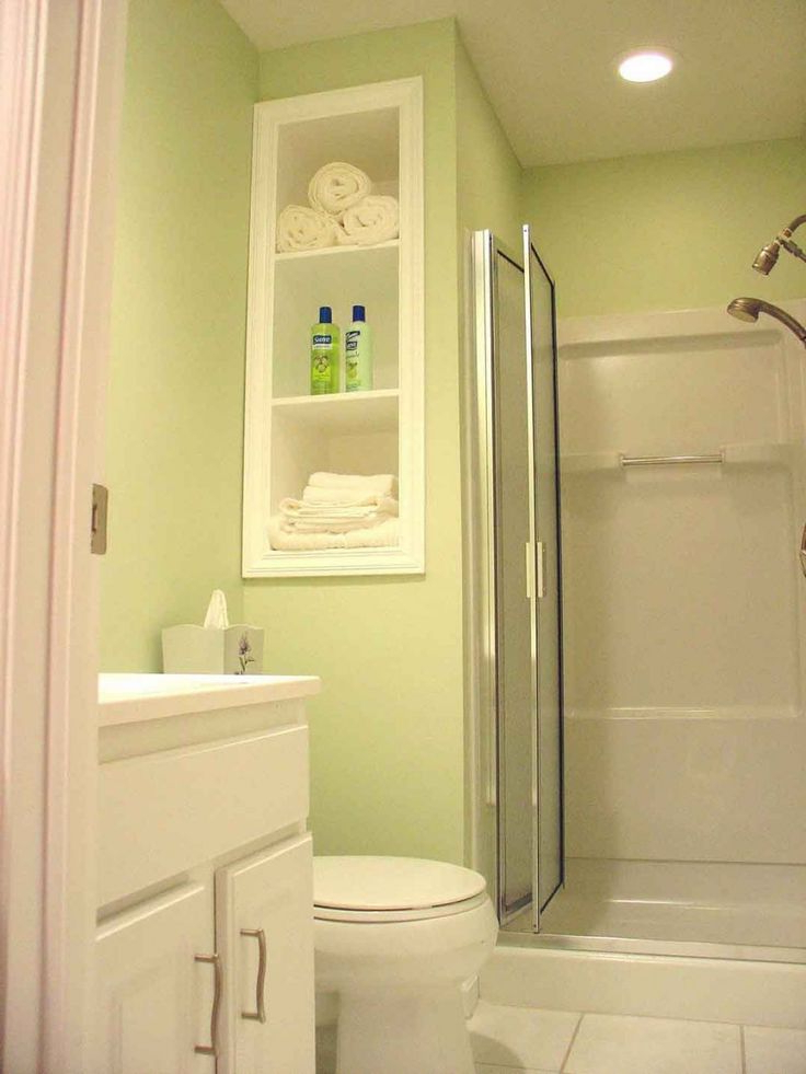 Time For Recess How To Create Shelf Space Between Studs Modern Bathroom Design Bathroom