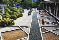 Todays Awakening Fukuchiin Koyasan Japan Zen Garden