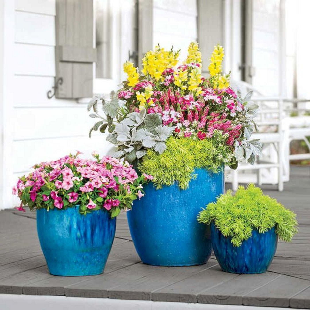 Top 15 Patio Decoration With Beautiful Flower Ideas