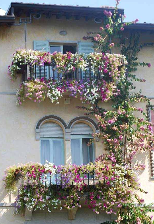 Top 20 Spectacular Balcony Gardens That You Must See