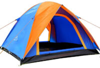 Top Quality 3 4 Person Double Layer Camping Tent All Weather Rainproof Double Door Outdoor Tent