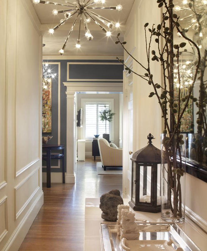 Transitional Foyer Hallway Anyon Design Dering Hall