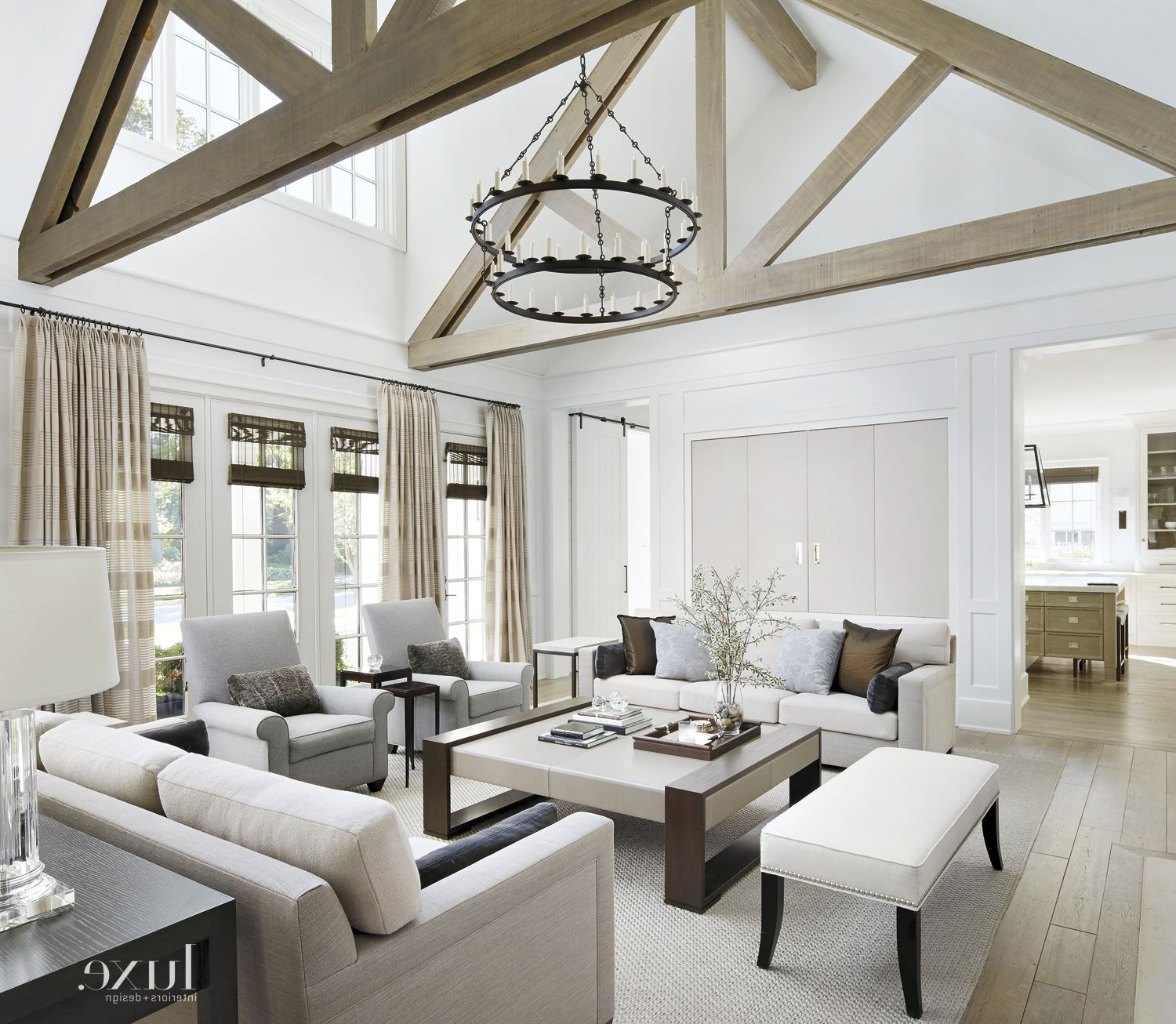 Transitional Hinsdale Abode With Neutral Interior Palette