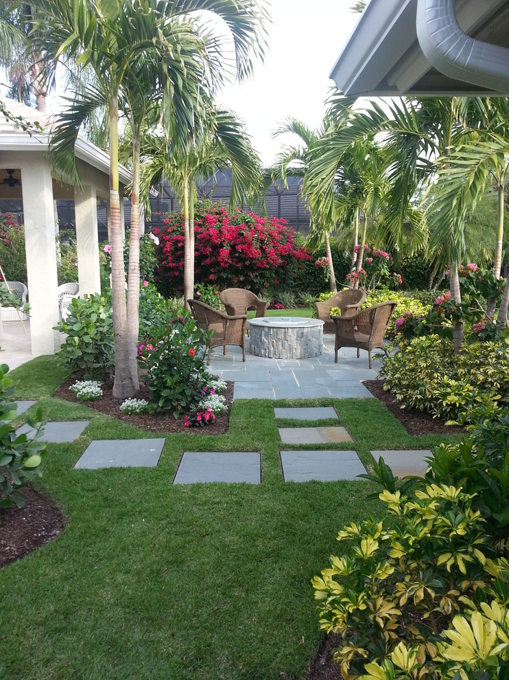 Tropical Backyard Ideas For Beautiful View 507 Garden Ideas
