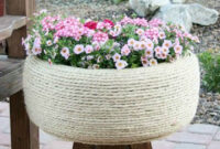 Turn An Old Tire Into A Gorgeous Planter Garden Projects