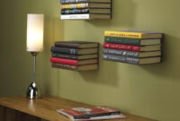 Unvisible Bookshelfes Bookshelves Diy Floating