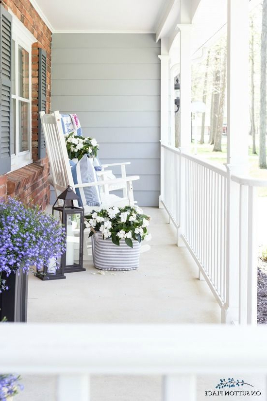 Use These Small Front Porch Ideas To Make Your Outdoor