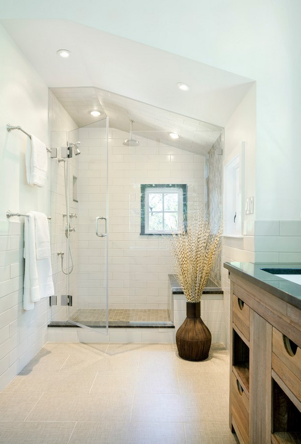 Walk In Shower Designs Unique Modern Bathroom Interiors