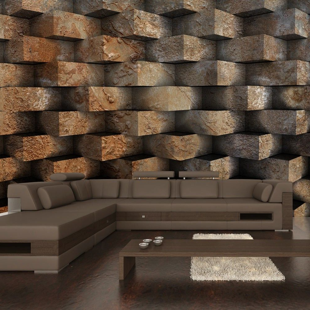Wallpaper Brick Braid In 2020 Living Room Paint