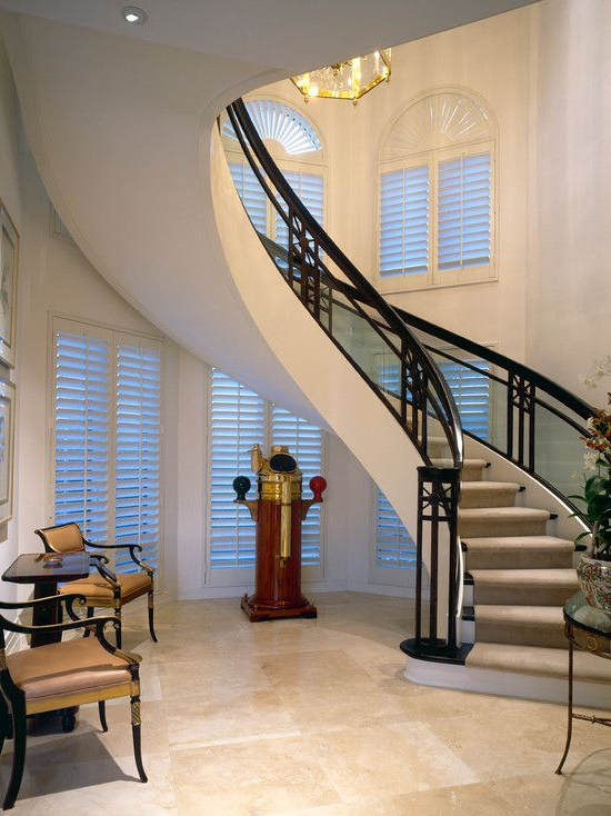 Wonderful Custom Home Interior With Elegant Decor Awesome