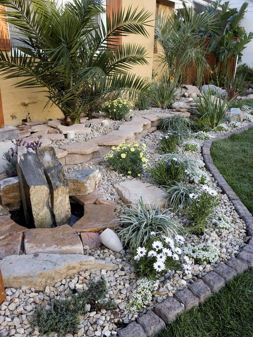 Wonderful Modern Rock Garden Ideas To Make Your Backyard